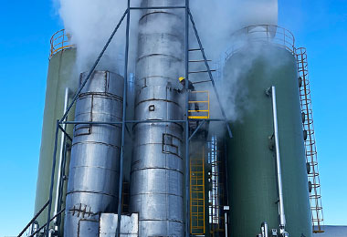 益海嘉里富裕味精尾气处理与粉尘洗涤装置